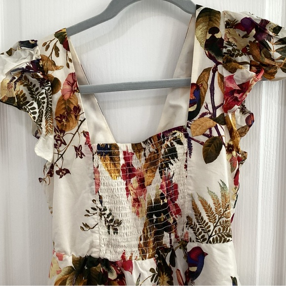 Taylor cream floral dress - Picture 9 of 12